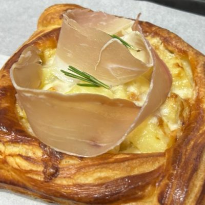 Danish – Proscuitto and Cheesy Potato
